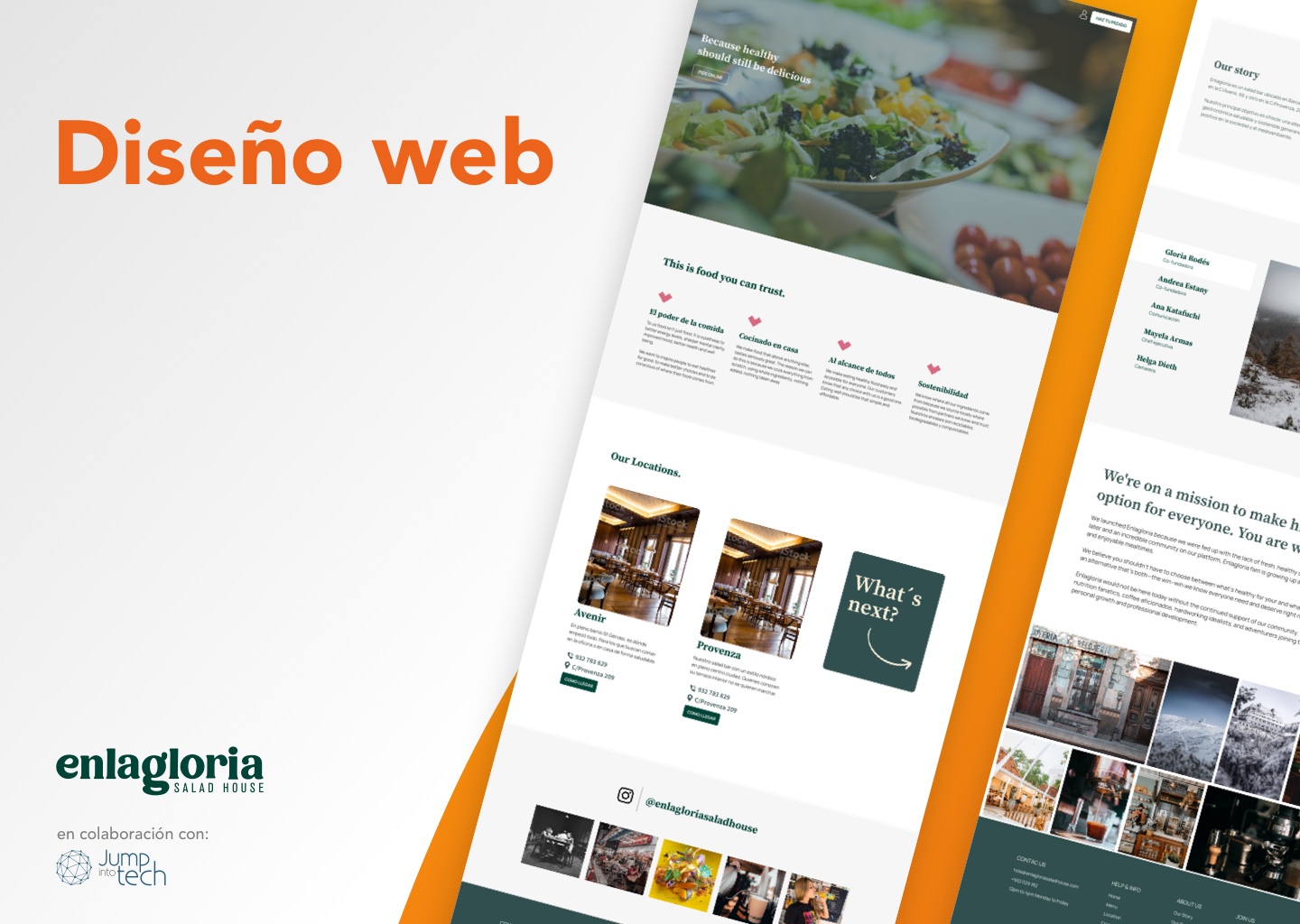 Diseño web - Enlagloria